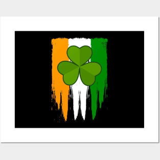 Lucky Clover-Happy ST Patrick's Day Shirts Posters and Art